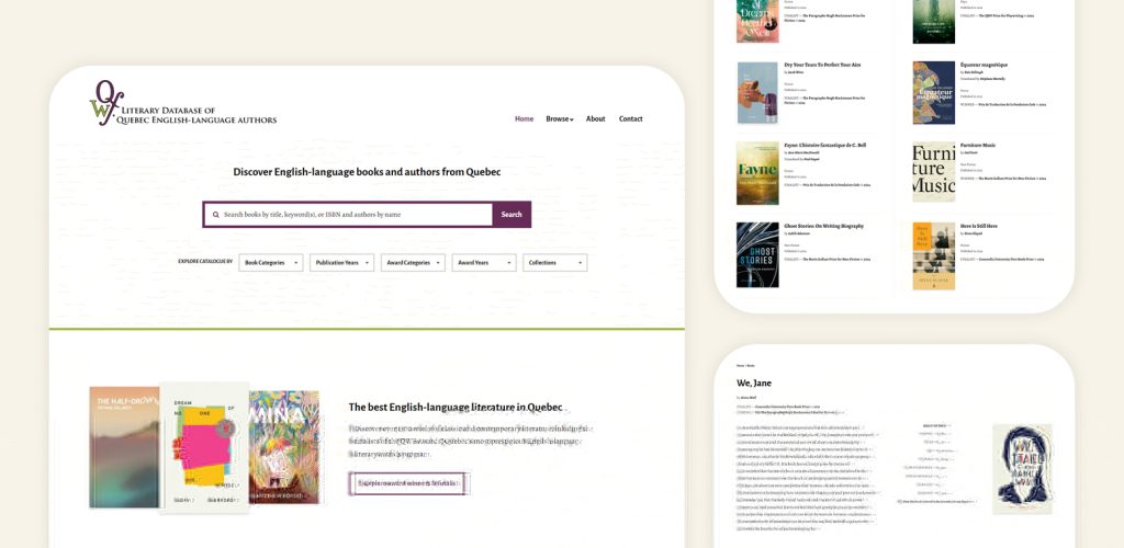Literary Database of Quebec English-Language Authors